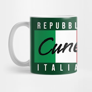 Cuneo Italy Flag Mug